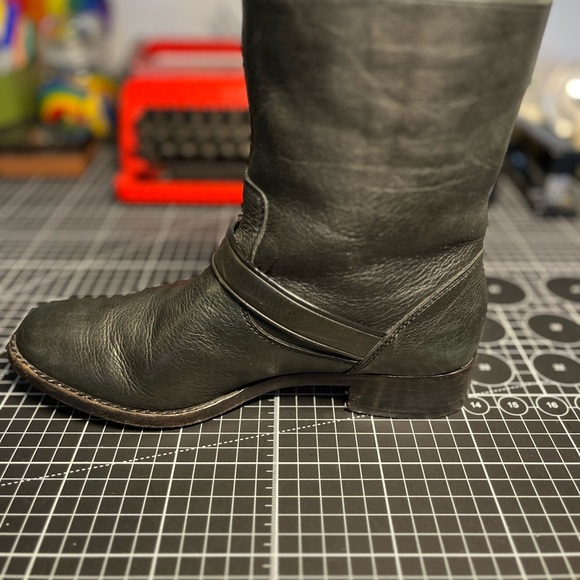 Coach Amy Ankle Boots - Black - Moto Style - 6.5B - Picture 14 of 14